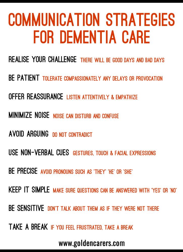 10 Communication Strategies for Dementia Care