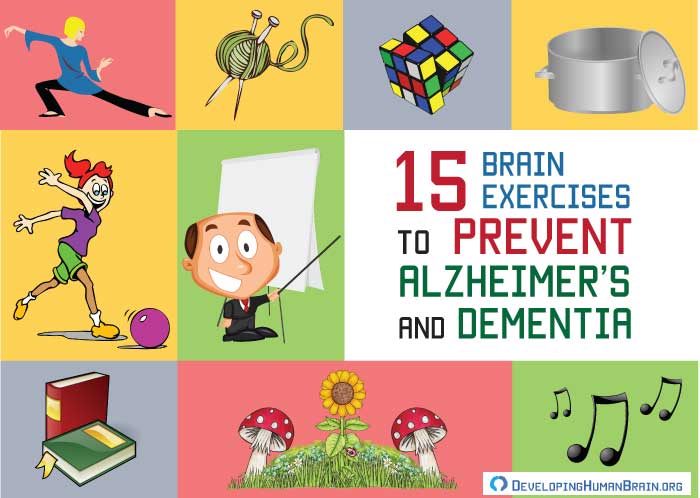 15 Best Brain Exercises to Prevent Alzheimers and Dementia