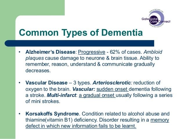 Alzheimerâs Society Dementia