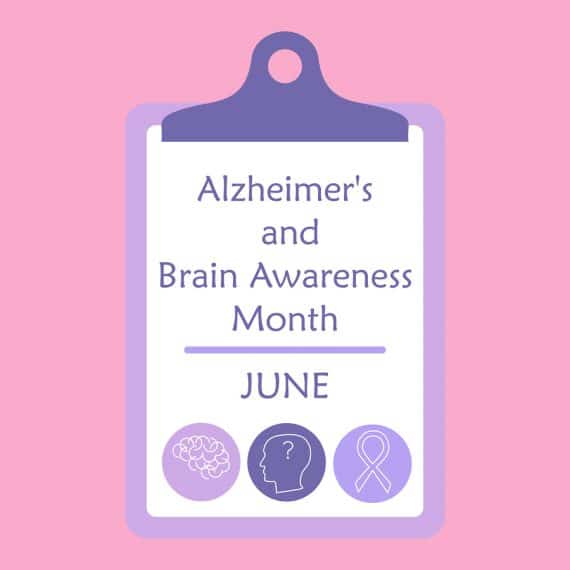 Alzheimers and Brain Awareness Month  Go Purple this June