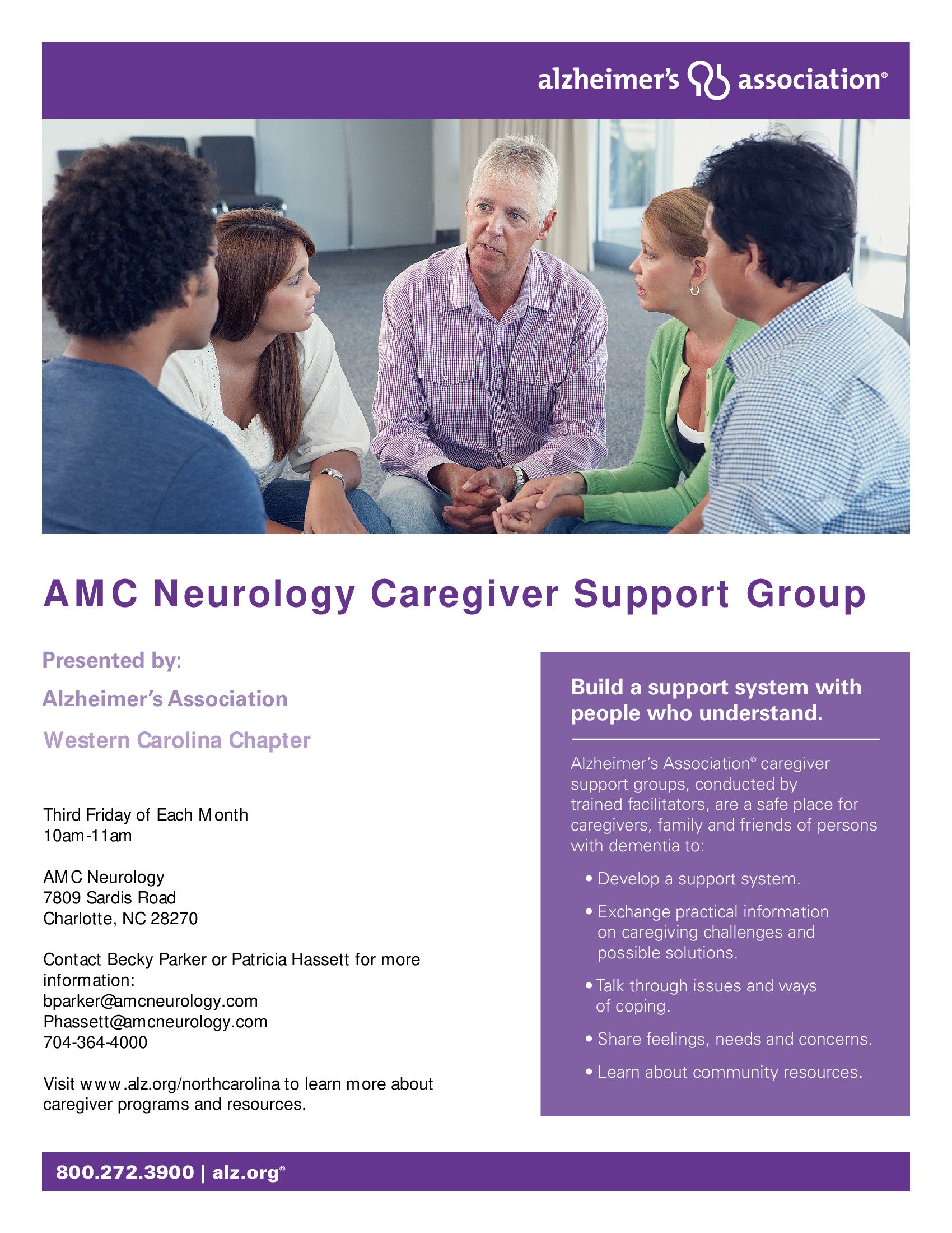 AMC Neurology Caregiver Support Group