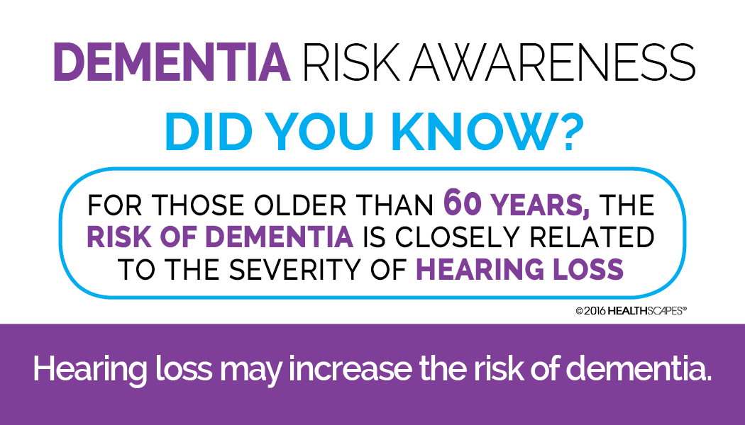 Are you at risk for hearing loss related dementia ...