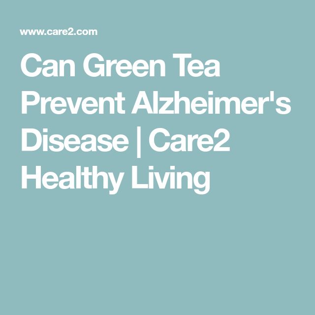 Can Green Tea Prevent Alzheimer