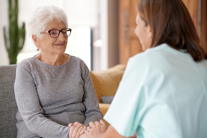 Communicating with someone with dementia in care homes