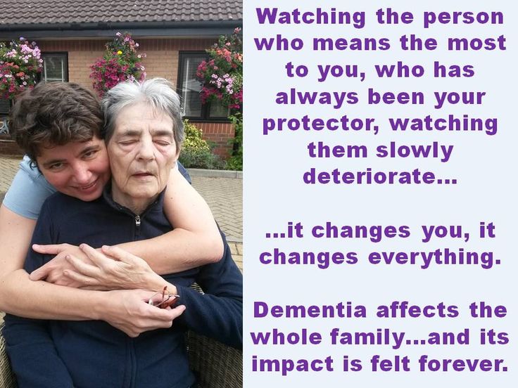 Dementia is a heartbreaking disease that affects the whole ...