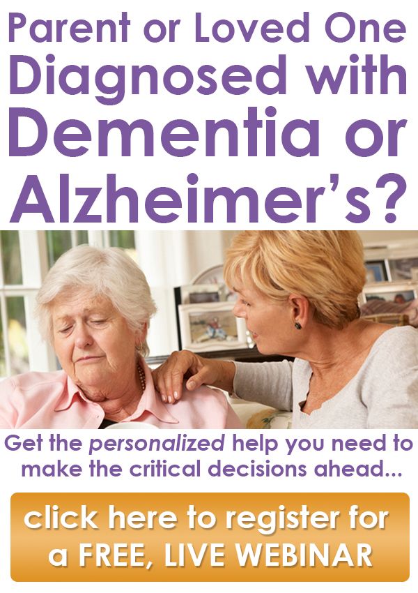 Do you have a parent or loved one recently diagnosed with dementia or ...