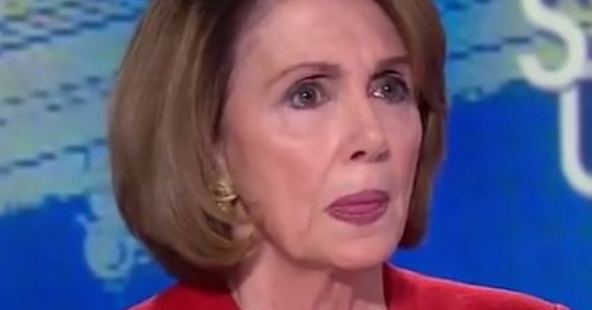 Does Nancy Pelosi have senile dementia?