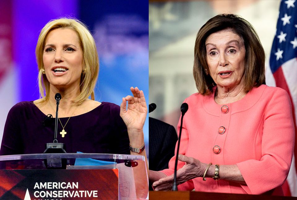 Fox News host Laura Ingraham suggests Nancy Pelosi has " dementia"  over ...