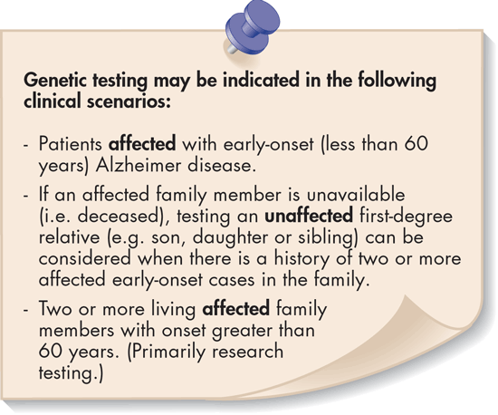 Genetic Counselling and Testing for Alzheimer Disease ...