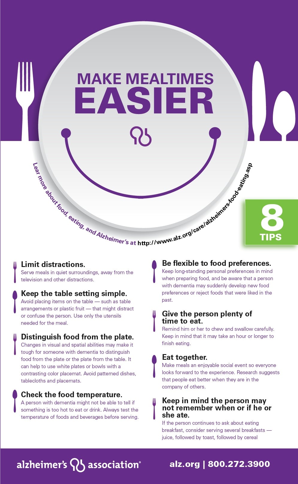 How to Get Someone with Dementia to Eat: 8 Expert Tips [Infographic ...