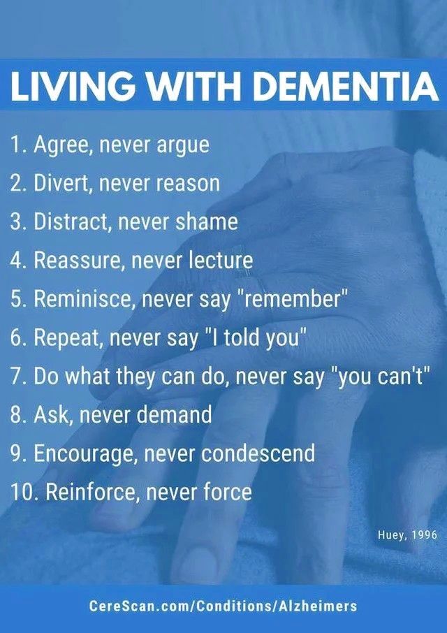 How to treat people with dementia : coolguides