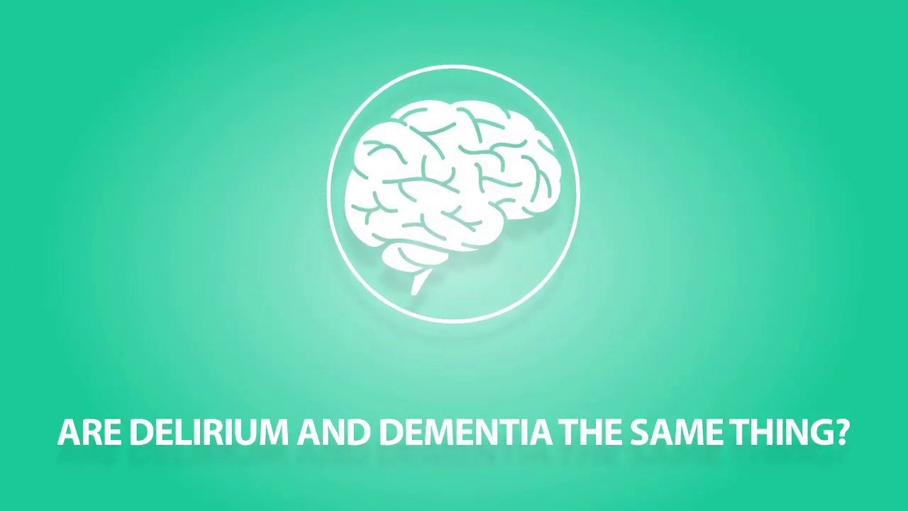 LHSC WDAD2019 Q14 Are delirium and dementia the same thing ...