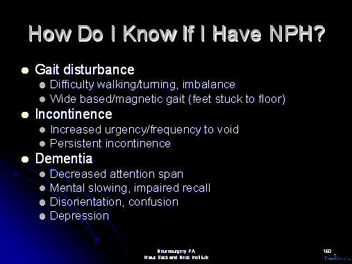 nph, normal pressure hydrocephalus, hydrocephalus, vp ...