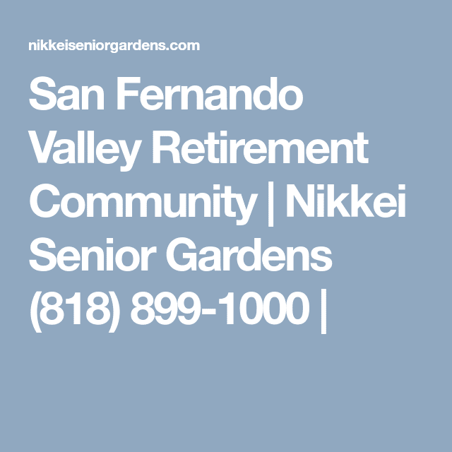 San Fernando Valley Retirement Community