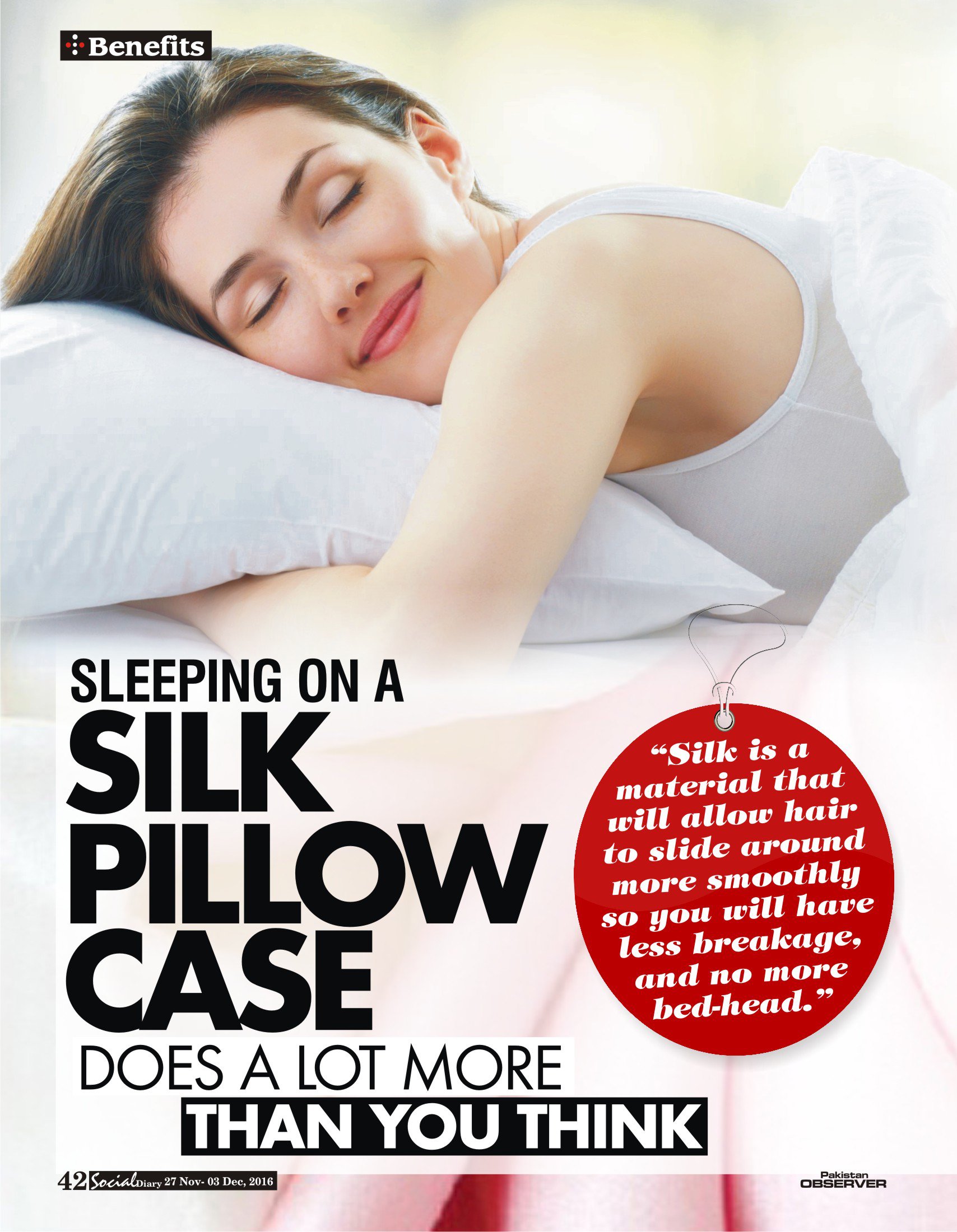 Sleeping on a Silk Pillowcase does a lot more than you ...