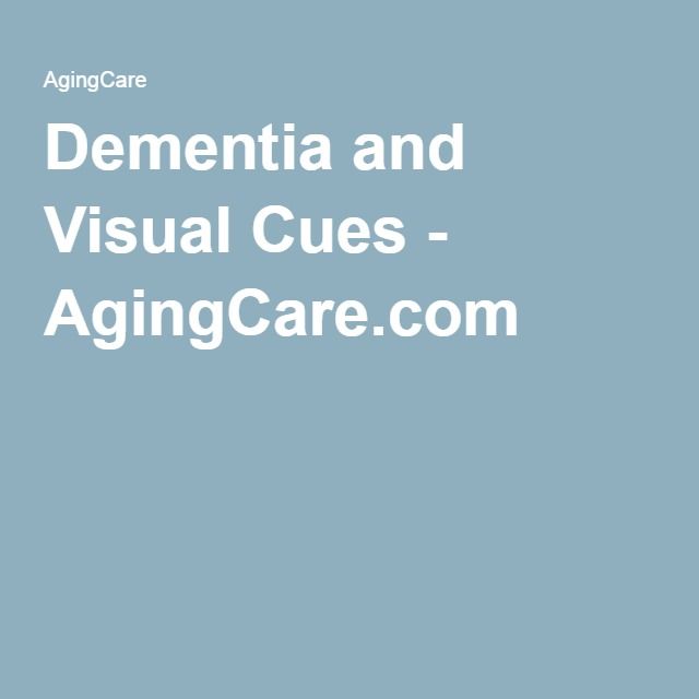 The Importance of Visual Cues for Dementia Patients